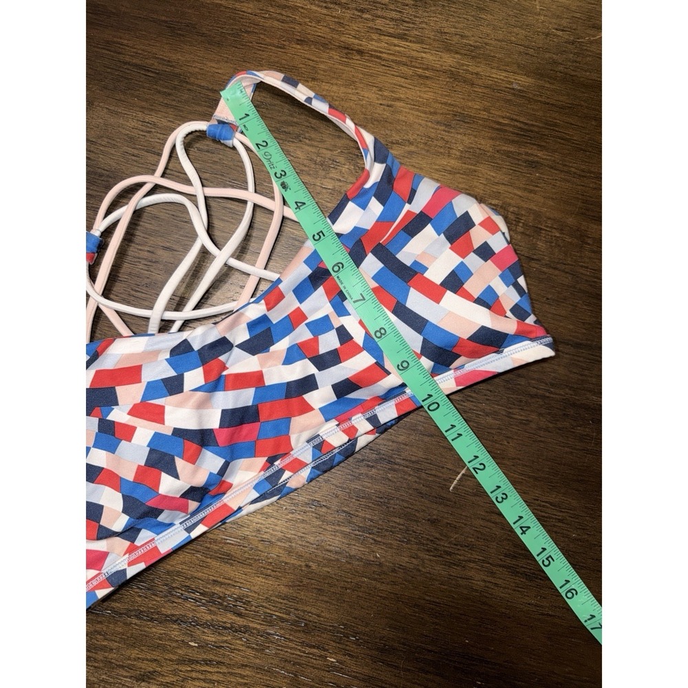 Lululemon Free To Be Wild Sports Bra Racerback Strappy Women's 10 Yoga Running - Picture 7 of 7
